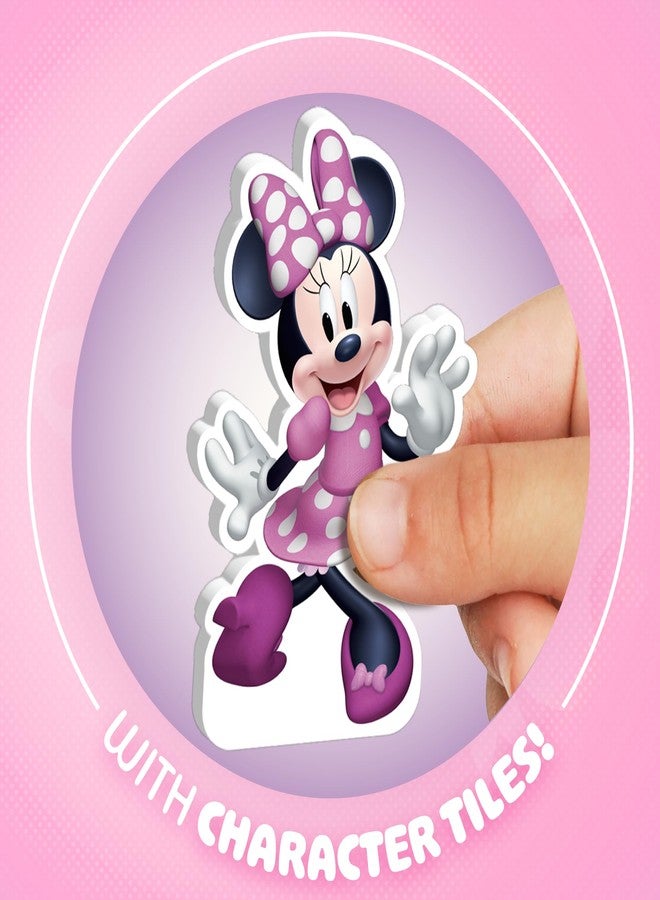 Tytan Official Disney Junior Minnie Mouse Magnetic Character Tile Set - 21-Piece STEAM Building Toy with Reusable Stickers & Instruction Manual - Educational Toy for Kids Ages 3+ - Image 4